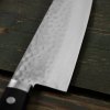 Kunio Masutani VG-10 Hammered Damascus Nóż Santoku 17 cm