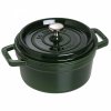 Garnek żeliwny Okrągły 1.7l Zielony La Cocotte Staub