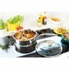Patelnia Głęboka 2H Z Pokrywką 24 Cm Atlantis 7 Demeyere