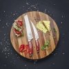 Nóż Dellinger SANDVIK NOTHERN SUN Bread 200 mm [K-H203] Red