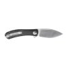 Nóż składany Trollsky Knives Mandu czarny/stalowe ostrze, wersja limitowana