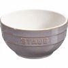 Zestaw 4 Misek Okrągłych 14 Cm, Antyczny Grafitowy Serving Staub