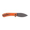 Nóż składany Trollsky Knives Mandu pomarańczowy G10
