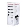 KitchenAid 5 przyborów kuchennych w pojemniku Onyx Black