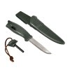 Nóż z krzesiwem Light My Fire FireKnife Sagegreen