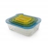 Joseph Joseph Zest. 4szklanych pojemników Nest Glass Storage