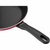 Patelnia Płytka 28 Cm Czerwona Caprera Ballarini