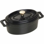 Mini Garnek żeliwny Owalny 250 Ml, Czarny Mini Cocotte Staub