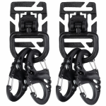 Zestaw uchwytów Mil-Tec Ultimate Tactical do systemu MOLLE - czarny (13457602)