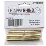 Łuska do rewolweru wiatrówki Black Ops Rhino 4,5 mm 6 szt.