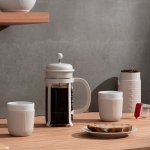 Bodum zaparzacz tłokowy french press Java 1L Off white