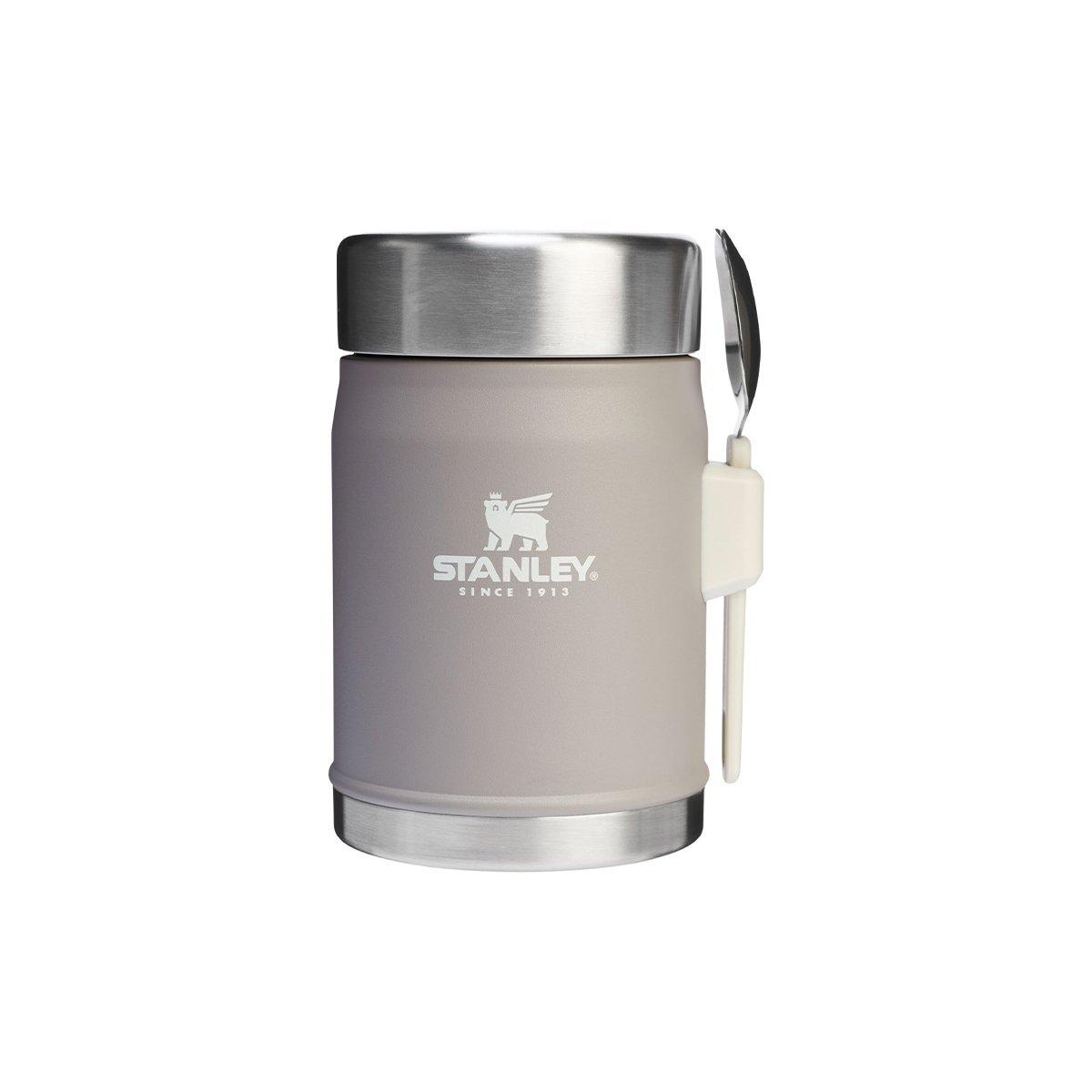 Stalowy Termos Obiadowy 0,4L ze Sztućcem - Stanley CLASSIC ASH 2.0
