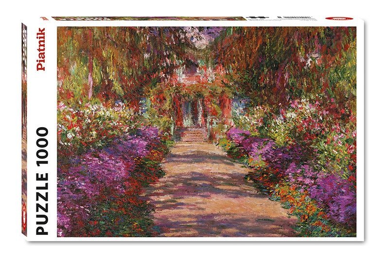 Puzzle Monet, Ogród w Giverny Piatnik