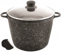 Kinghoff garnek z powłoką marmurową 28cm KH-3768