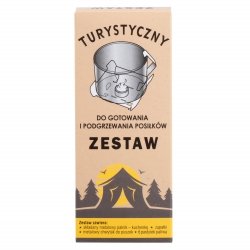 Kuchenka turystyczna Javel survivalowa + paliwo