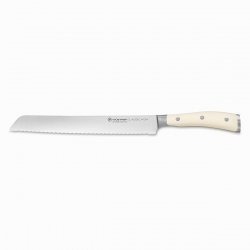 Nóż do chleba 23 cm  - Classic Ikon Creme