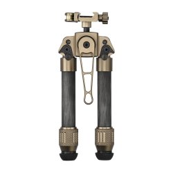 Bipod karbonowy Linko Gear HB-C04 na picatinny brązowy