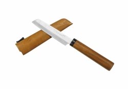 Nożyk Kamagata w drewnianej pochwie