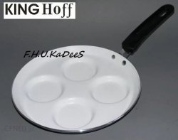 KingHoff patelnia ceramiczna do jajek placków 24cm KH-3923