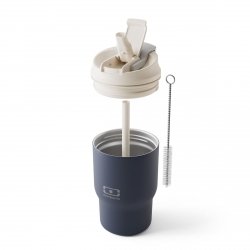 Monbento kubek termiczny 0,36L Blue Infinity