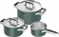 ZWILLING PURE Zestaw 3 Garnków Pure