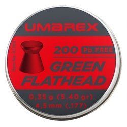 Śrut Umarex Green Flathead 4,5 mm 200 szt.