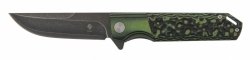 Womsi Wasp nóż składany zielono-czarne G10 S90V