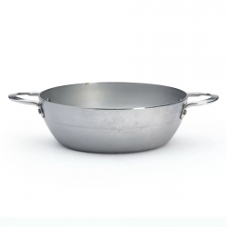 DE BUYER Patelnia głęboka z uchwytami MINERAL B 28 cm