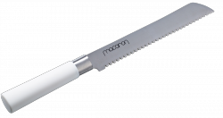 Satake Macaron White Nóż do pieczywa 20 cm