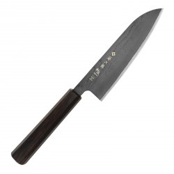 Tojiro Sakuya Black VG-10 Damascus Nóż Santoku 16,5 cm
