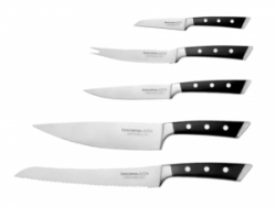 Zestaw 5 kutych noży kuchennych Tescoma AZZA