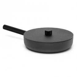 SKEPP – Patelnia 28 cm z pokrywką, Noir