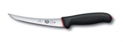 Nóż do trybowania Fibrox Dual Grip, ostrze zakrzywione, zwężane, elastyczne, 15 cm 5.6613.15D Victorinox 