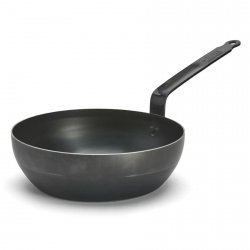 BLUE CARBON Patelnia głęboka 24 cm / DE BUYER