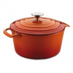 Korkmaz żeliwny garnek na indukcję Casterra 23 cm