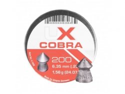 Śrut diabolo Umarex Cobra Pointed Ribbed 6,35/200