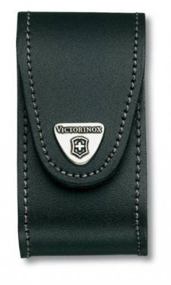 Etui skórzane czarne 4.0521.3 - Victorinox - 5-8 warstw 