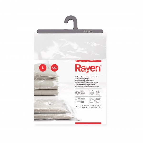 RAYEN Zestaw 2 Worków Próżniowych L + XXL