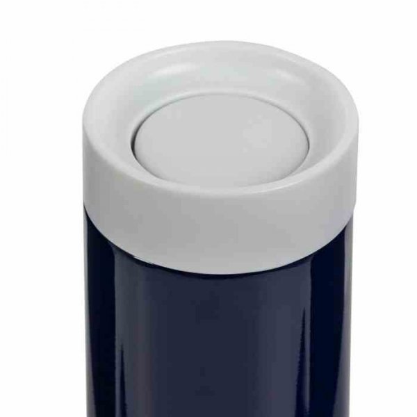 Lund London Kubek podróżny 350ml indygo/biały, Travel