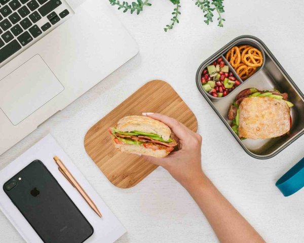 BB - Lunch box na kanapkę L, morski