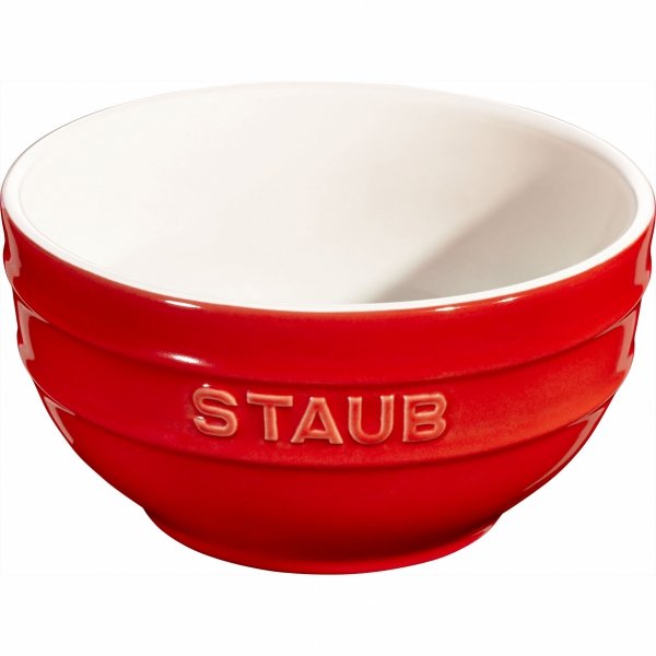 Zestaw 4 Misek Okrągłych 14 Cm, Czerwony Serving Staub