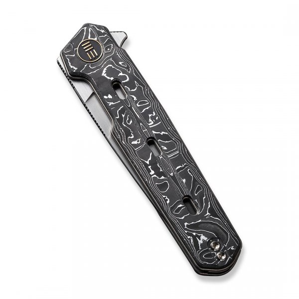 Nóż WE Knife Navo CPM-20CV Aluminum Foil CF
