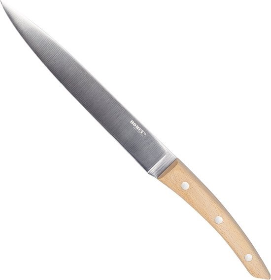 Nóż kuchenny Homey's Bokträ, 20cm, SS/beech