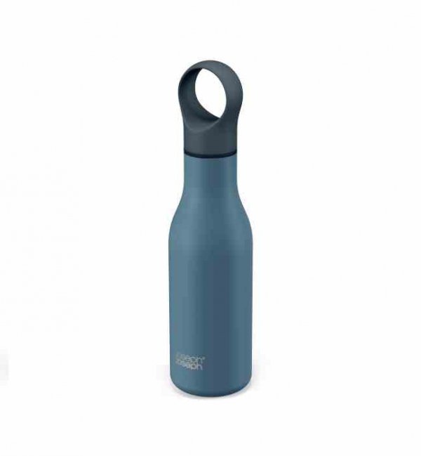 JJ - Butelka termiczna stalowa 500ml Loop™, niebie