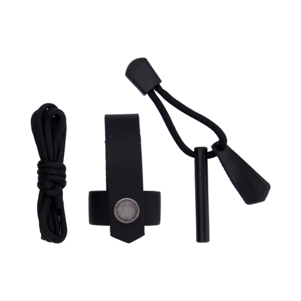 Nóż Morakniv Eldris (S) z zestawem przetrwania (krzesiwo + paracord) - Czerwony