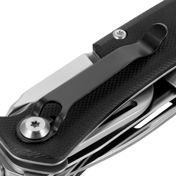 Nóż M-Tac Składany Type 9 6 Narzędzi Black 