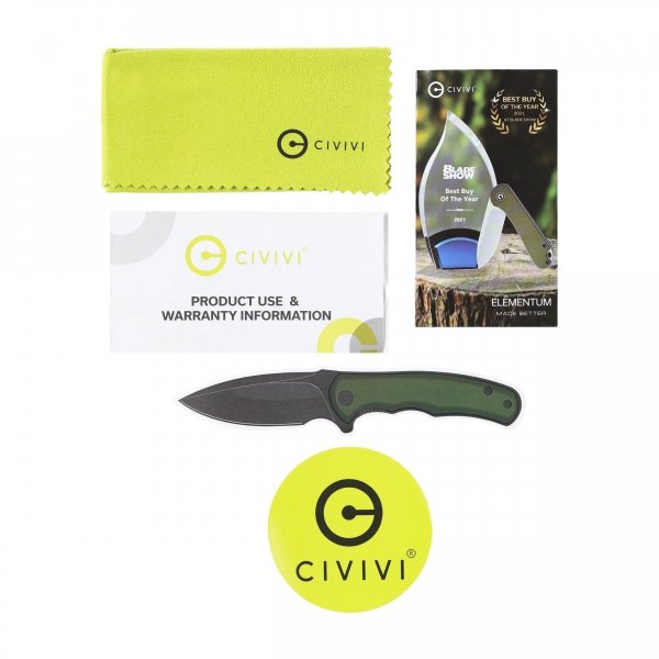 Nóż składany Civivi Navo Black G10 C25015A-1