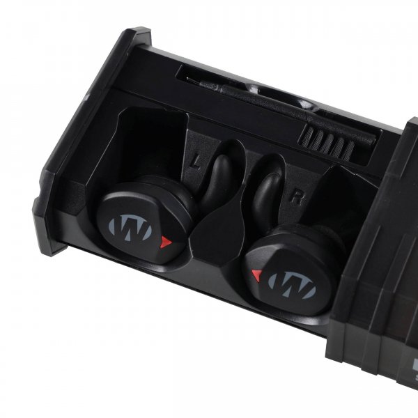 Aktywne ochronniki słuchu douszne Walker's Silencer 2.0 R600 czarne GWP-SLCRRC2