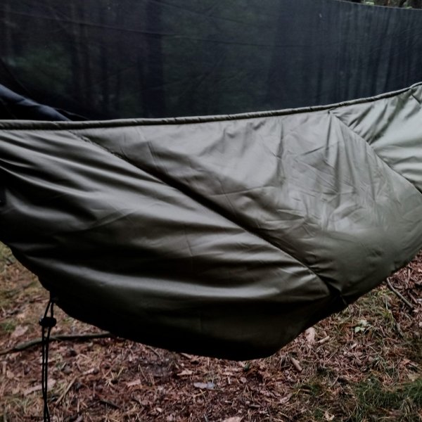 Podpinka do hamaka TigerWood Underquilt Marra 2.0 230 cm, oliwkowa