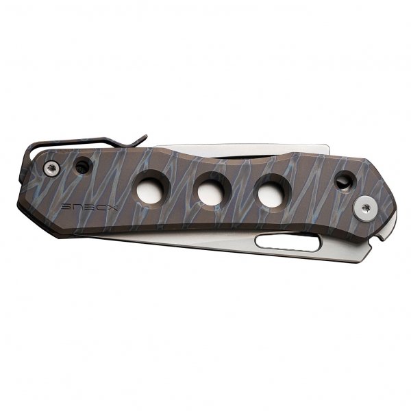 Nóż składany WE Knife Vision R WE21031-6 tiger straps